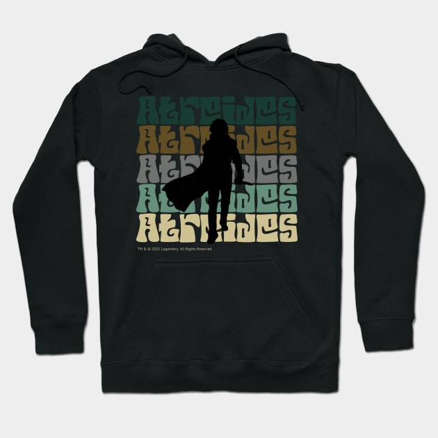 Paul Atreides Typography - Dune Hoodie by Slightly Unhinged